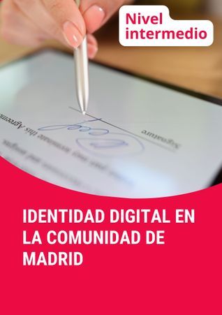 Carátula de Identidad digital en la Comunidad de Madrid, Formato Curso Presencial