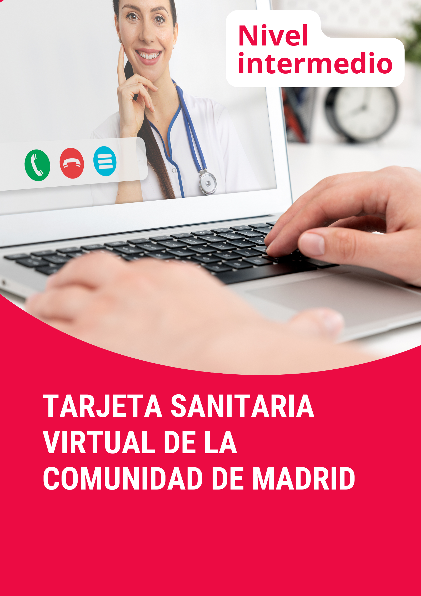 Carátula de Conoce las aplicaciones de salud de la Comunidad de Madrid, Formato Curso Presencial